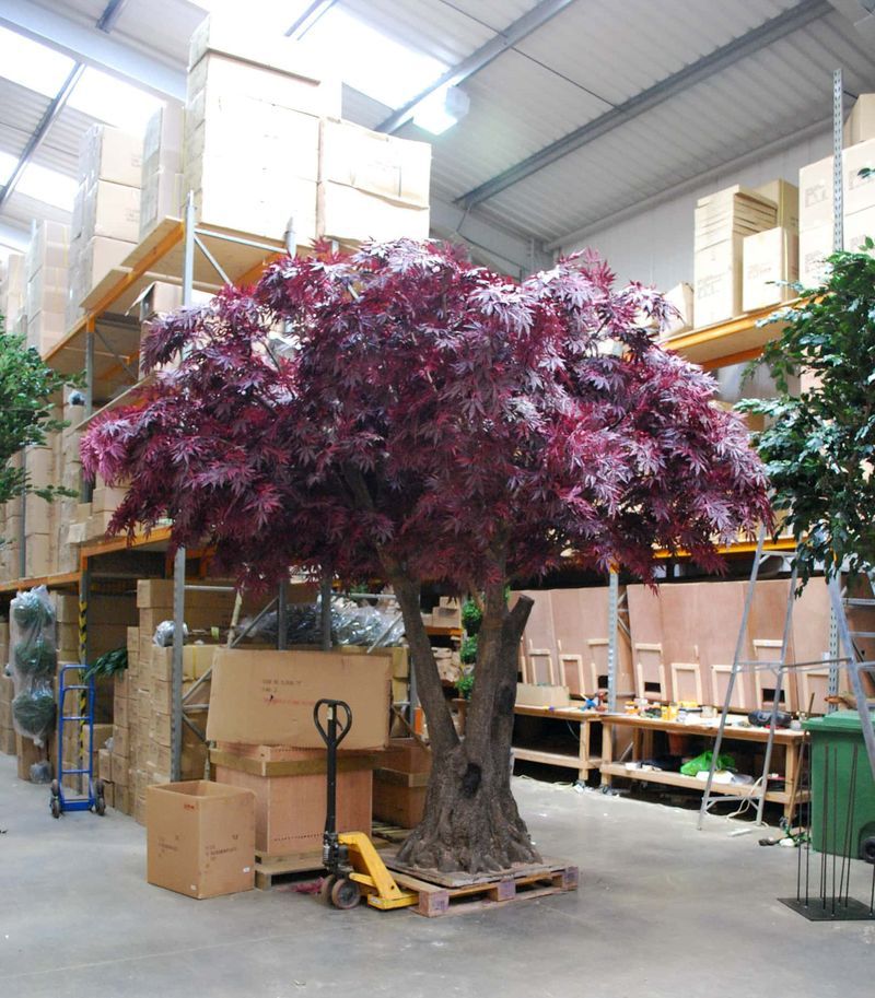 Bespoke Artificial Maple Trees Design Example